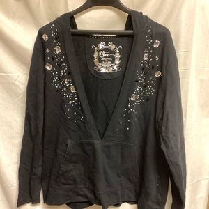 Bejeweled hoodie